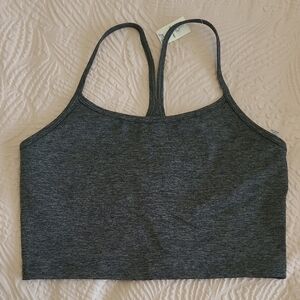 Women's AERIES Green/Gray Sports Bra